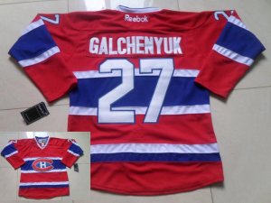 nhl montreal canadiens #27 galchenyuk red