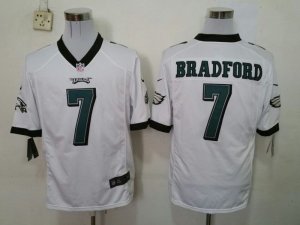 Nike Philadelphia Eagles #7 Sam Bradford white jerseys(Game)