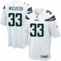 Mens Nike San Diego Chargers #33 Dexter McCluster Game White NFL Jersey