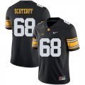 Iowa Hawkeyes 68 Brandon Scherff Black College Football Jersey