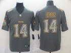Nike Vikings #14 Stefon Diggs Gray Camo Vapor Untouchable Limited Jersey