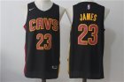 Cavaliers #23 LeBron James Navy Nike Stitched Jersey