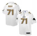 Nike Detroit Lions #71 Riley Reiff White Men NFL Pro Line Fashion Game Jersey