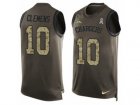 Nike Los Angeles Chargers #10 Kellen Clemens Limited Green Salute to Service Tank Top NFL Jersey