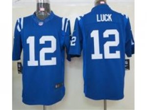 Nike Indianapolis Colts #12 Andrew Luck blue[Limited]Jerseys