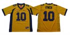 California Golden Bears #10 Marshawn Lynch Gold College Football Jersey