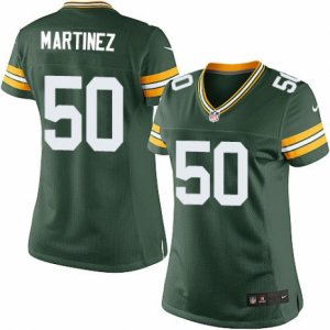 Women\'s Nike Green Bay Packers #50 Blake Martinez Limited Green Team Color NFL Jersey