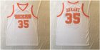 Texas Longhorns #35 Kevin Durant White Stitched College Basketball Jersey