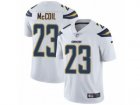 Nike Los Angeles Chargers #23 Dexter McCoil Vapor Untouchable Limited White NFL Jersey