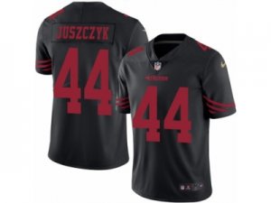 Mens Nike San Francisco 49ers #44 Kyle Juszczyk Limited Black Rush NFL Jersey