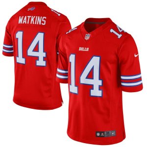Nike Buffalo Bills #14 Sammy Watkins Red Jerseys(Elite)