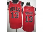 nba Chicago Bulls #13 Joakim Noah Red Jerseys[Revolution 30]