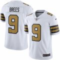 Youth Nike New Orleans Saints #9 Drew Brees Limited White Rush NFL Jersey