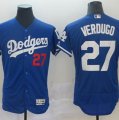 Dodgers #27 Alex Verdugo Blue Flexbase Jersey