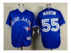 mlb jerseys toronto blue jays #55 martin blue[martin]