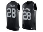 Mens Nike Oakland Raiders #28 Gareon Conley Limited Black Player Name & Number Tank Top NFL Jersey