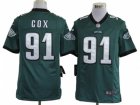 Nike NFL Philadelphia Eagles #91 Fletcher Cox green Game Jerseys