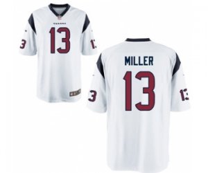 Men\'s Nike Houston Texans #13 Braxton Miller Game White NFL Jersey