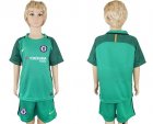 2017-18 Chelsea Green Goalkeeper Youth Soccer Jersey