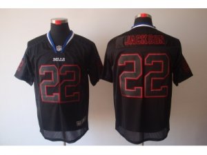 Nike NFL Buffalo Bills #22 Fred Jackson Lights Out Black jerseys Elite