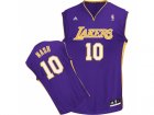 nba los angeles lakers #10 unveil steve nash purple