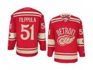 nhl jerseys detroit red wings #51 Valtteri Filppula red(2014 winter classic)