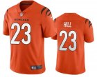 Nike Bengals #23 Daxton Hill Orange 2022 NFL Draft Vapor Untouchable Limited Jersey