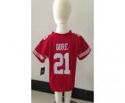Nike kids nfl jerseys san francisco 49ers #21 frank gore red[nike]