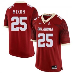 Oklahoma Sooners #25 Joe Mixon Red 47 Game Winning Streak College