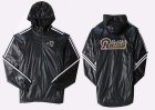 NFL St. Louis Rams dust coat trench coat windbreaker 17