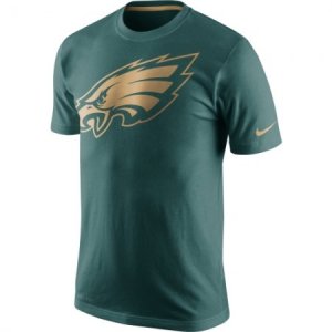 NFL Men\'s Philadelphia Eagles Nike Midnight Green Championship Drive Gold Collection Performance T-Shirt