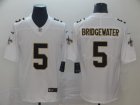 Nike Saints #5 Teddy Bridgewater White Vapor Untouchable Limited Jesey