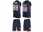 Mens Nike Chicago Bears #88 Dion Sims Limited Navy Blue Tank Top Suit NFL Jersey