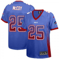 Women Nike Buffalo Bills #25 LeSean McCoy blue jerseys(Drift Fashion)