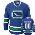 Customized Vancouver Canucks Jerseys Blue Third Man Hockey