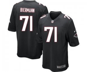 Men\'s Nike Atlanta Falcons #71 Kroy Biermann Game Black Alternate NFL Jersey