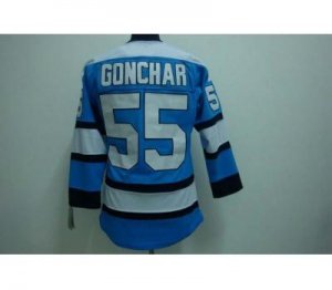 nhl pittsburgh penguins #55 gonchar blue