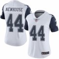 Women's Nike Dallas Cowboys #44 Robert Newhouse Limited White Rush NFL Jersey