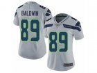Women Nike Seattle Seahawks #89 Doug Baldwin Vapor Untouchable Limited Grey Alternate NFL Jersey