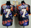 Nike Denver Broncos #7 John Elway Team Color Super Bowl 50 Men Stitched NFL Elite Fanatical Version Jersey