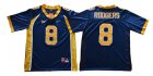 California Golden Bears #8 Aaron Rodgers Navy College Football Jersey