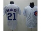 MLB Chicago Cubs #21 Milton Bradley jerseys white