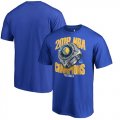 Golden State Warriors Fanatics Branded 2018 NBA Finals Champions Low Post Exclusive Ring T-Shirt Royal