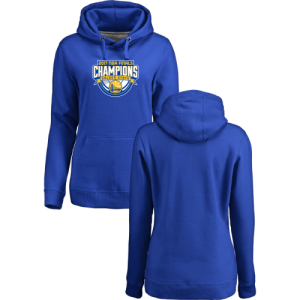 Golden State Warriors 2017 NBA Champions Royal Womens Pullover Hoodie