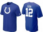 Nike Indianapolis Colts 12 LUCK Name & Number T-Shirt