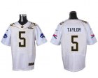 2016 Pro Bowl Nike Buffalo Bills #5 Tyrod Taylor white Jerseys(Elite)