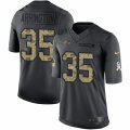 Mens Nike Baltimore Ravens #35 Kyle Arrington Limited Black 2016 Salute to Service NFL Jersey