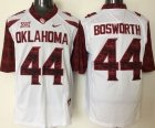 NCAA Oklahoma Sooners #44 Brian Bosworth white New XII Stitched Jersey