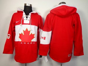 nhl jerseys team canada BLANK red[pullover hooded sweatshirt]