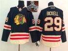 NHL Chicago Blackhawks #29 Bryan Bickell 2015 Winter Classic Black 2015 Stanley Cup Champions jerseys